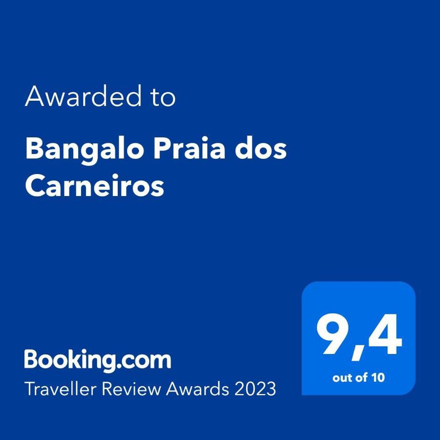 Bangalo Praia Dos Carneiros Exterior foto